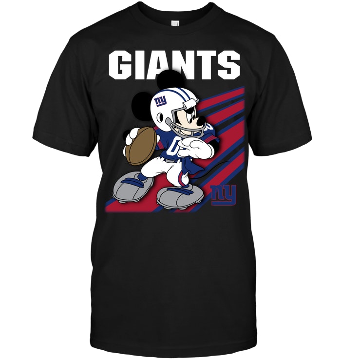 New York Giants "mickey Mouse" Disney T-Shirt New York Giants "mickey Mouse" Disney T-Shirt